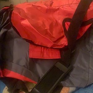 Red tote bag men’s or women’s